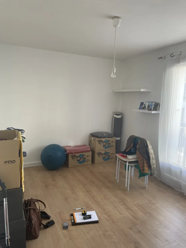 Vue 1 de la chambre avant transformation