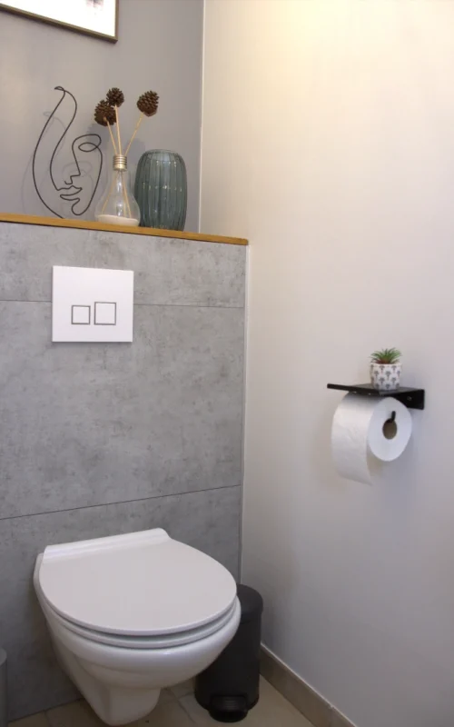 Toilette-wc suspendu-espace-lumiere